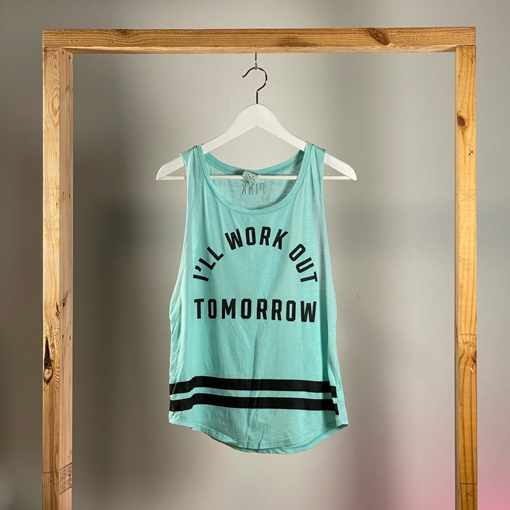 Victoria’s Secret PINK graphic muscle tee